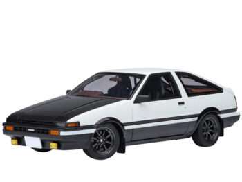 AUTOart 78787 Project D Initial D Final 30 Year Toyota Sprinter Trueno AE86 1:18 Black / White