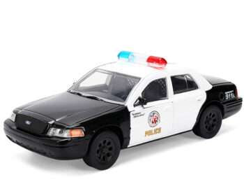 Jada 36357 Fast & Furious Ford Crown Victoria LAPD Police Car 1:32 Black / White