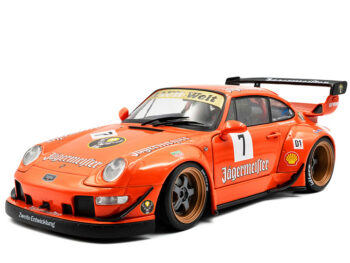 Solido S1808506 2020 Porsche RWB Body Kit #7 Jagermeister 1:18 Orange