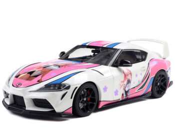 Solido S1809008 2024 Toyota GR Supra Solido Works Itasha 1:18 White