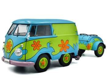Solido S1810904 Cool Kombi Flower Power 1:18 Blue / Green