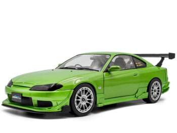 Solido S1812203 1999 Nissan Silvia S15 Spec-R Aero Solido Works 1:18 Green