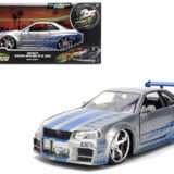 Jada 36818 25 Years of Fast & Furious Brian's Nissan Skyline GT-R