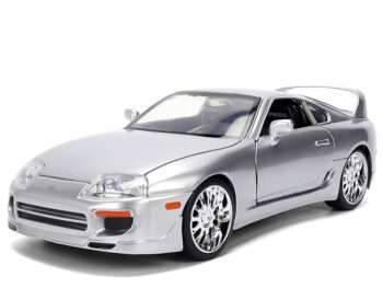Jada 37492 JDM Tuners 1995 Toyota Supra 1:24 Silver Metallic