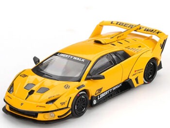 Mini GT MGT01135 LBWK Liberty Walks LB-Silhouette Works Lamborghini Murcielago GT Evo 1:64 Yellow