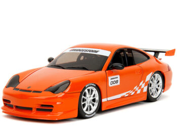 Jada 35138 Hyper Spec Porsche 911 GT3 RS (996) #008 Bridgestone 1:24 Orange