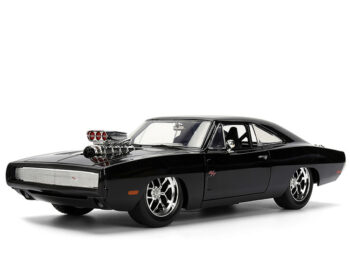 Jada 35423 Fast & Furious Dom’s 1970 Dodge Charger R/T 1:24 Black