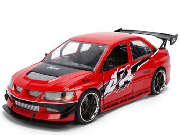 Jada 36208 25 Years of Fast & Furious Sean's Mitsubishi Lancer IX 1:24 Red