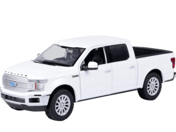 Motormax 79364 Timeless Legends 2019 Ford F-150 Limited Crew Cab Pick Up Truck 1:27 White
