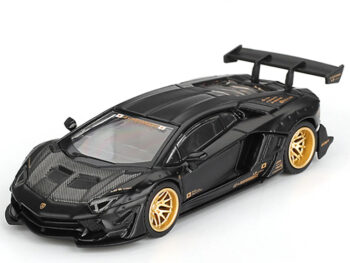 Mini GT MGT01087 LBWK Liberty Walk Lb Works Lamborghini Aventador 1:64 Matte Black