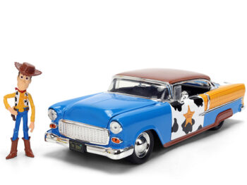 Jada 3430 Disney Pixar Toy Story 1955 Chevy Bel Air 1:24 with Woody Figure