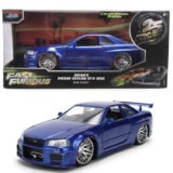 Jada 37704 25th Fast & Furious Brian's Nissan Skyline GT-R R34 1