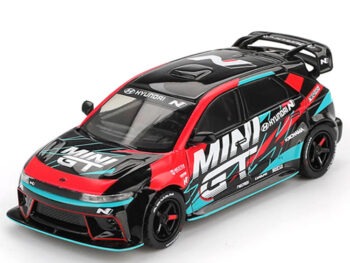 Mini GT MGT01098 Hyundai Ioniq 5N MINI GT RS-01T 2025 Tokyo Auto Salon 1:64 Black