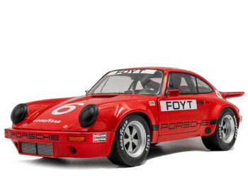 Solido S1810704 1974 Porsche 911 #6 Foyt IROC Daytona 1:18 Red