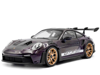 Solido S1812103 2024 Porsche 911 GT3 RS Weissach Package 1:18 Purple Metallic