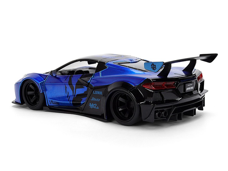 Jada 36496 Hyper Spec Chevrolet C8 Corvette Liberty Walk LBWK 1:24