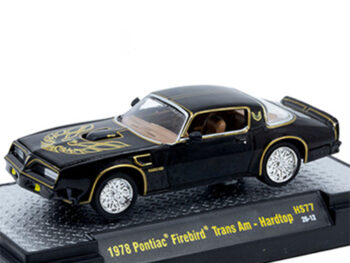M2 Machines 31500 HS77 1978 Pontiac Trans Am Firebird 1:64 Black