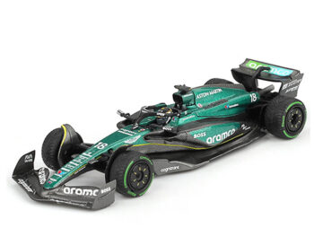 Mini GT MGT01114 Aston Martin AMR24 2024 F1 2024 Canadian GP 1:64 #18 Lance Stroll Green