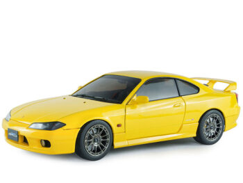 Solido S1812206 1999 Nissan Silvia (S15) Spec-R Aero 1:18 Lightning Yellow