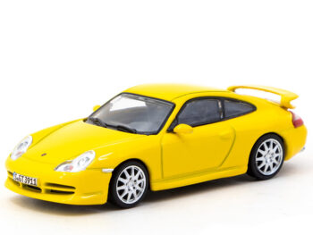 Tarmac Works T64G-069-YL Porsche 911 GT3 (996) 1:64 Yellow