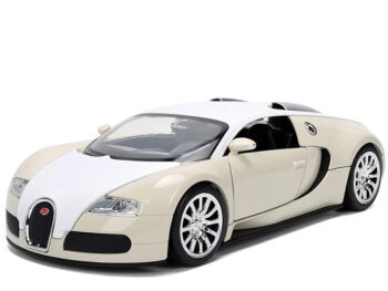 Jada 36476 25 Years Fast & Furious 2011 Bugatti Veyron 1:24 White / Tan