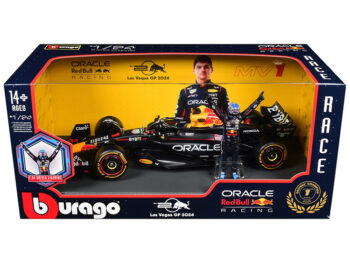 Bburago 18-28060 MV Formula F 1 Red Bull RB20 Champion 2024 1:24 with Figure #1 Max Verstappen