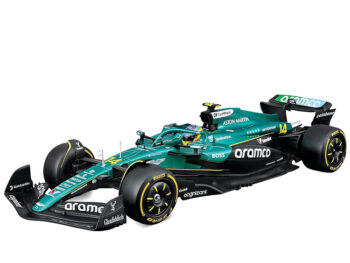 Bburago 18-28070 FA Formula F 1 Aston Martin AMR25 2025 1:24 with Show Case #14 Fernando Alonso