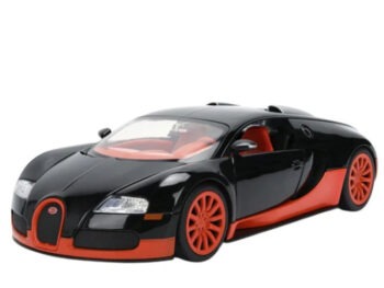 Jada 37642 Hyper Spec 2011 Bugatti Veyron 1:24 2-Tone Orange / Black
