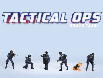 American Diorama AD-2439 Tactical OPS SWAT Bravo Team Figures Set