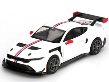 Mini GT MGT01097 Ford Mustang GTD Spirit of America 1:64 White