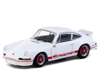 Tarmac Works T64S-023-WR Porsche 911 Carrera RS 2.7 Lightweight 1:64 White / Red