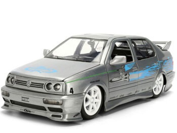 Jada 37820 Fast & Furious 25 Years Volkswagen Jetta 1:24 Raw Metal