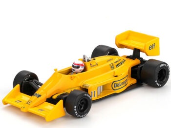 Mini GT MGT01148 Lotus 99T 1987 Monaco Grand Prix 1:64 #11 Satoru Nakajima Yellow