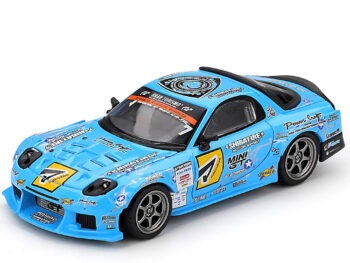Mini GT MGT01195 Mazda RX-7 RE-Amemiya 2025 D1GP 1:64 Blue