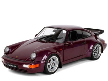 Jada 36466 Pink Slpis Porsche 911 3.6 Turbo 1:18 Purple Metallic