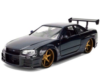 Jada 38056 JDM Tunders 1999 Nissan Skyline GT-R R34 1:24 Dark Magic Purple