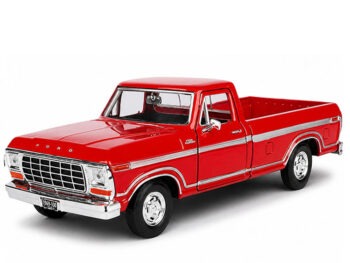 Motormax 79346 1979 Ford F-150 Custom Pick Up Truck 1:24 Red