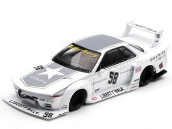 Mini GT MGT01217 LBWK Liberty Walk Nissan GT-R32 LB-Kaido Works TAS 2025 1:64 White