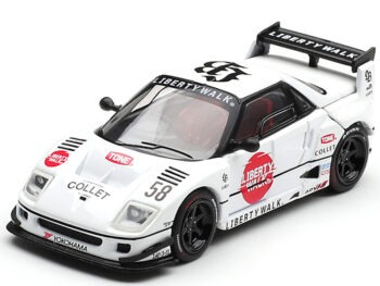 Mini GT MGT01227 Mazda AZ-1 Liberty Walk LBWK LB40 LB-Hinomaru White
