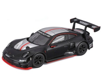Bburago 18-38321 Race Series Porsche 911 GT3 R 1:43 with Acrylic Case Black