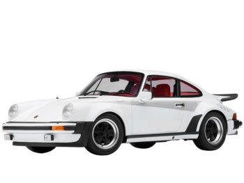 AUTOart 78113 Porsche 911 (930) Turbo 3.0 1:18 Grand Prix White with Turbo Stripes