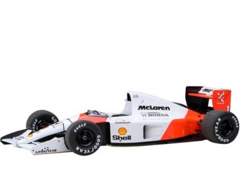 AUTOart 89140 Honda MP4/6 #1 Senna 2nd Japanese GP 1991 with McLaren Logo 1:18