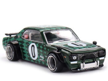 Mini GT x Kaido House KHMG249 Nissan Skyline 2000GT-R KPGC10 Cortez V1 1:64 Green