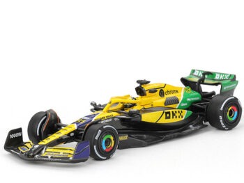 Mini GT MGT01165 McLaren MCL38 2024 Formula F 1 2024 Monaco GP 2nd Place 1:64 #81 Oscar Piastri