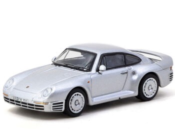 Tarmac Works T64G-068-SL Global 64 Porsche 959 1:64 Silver
